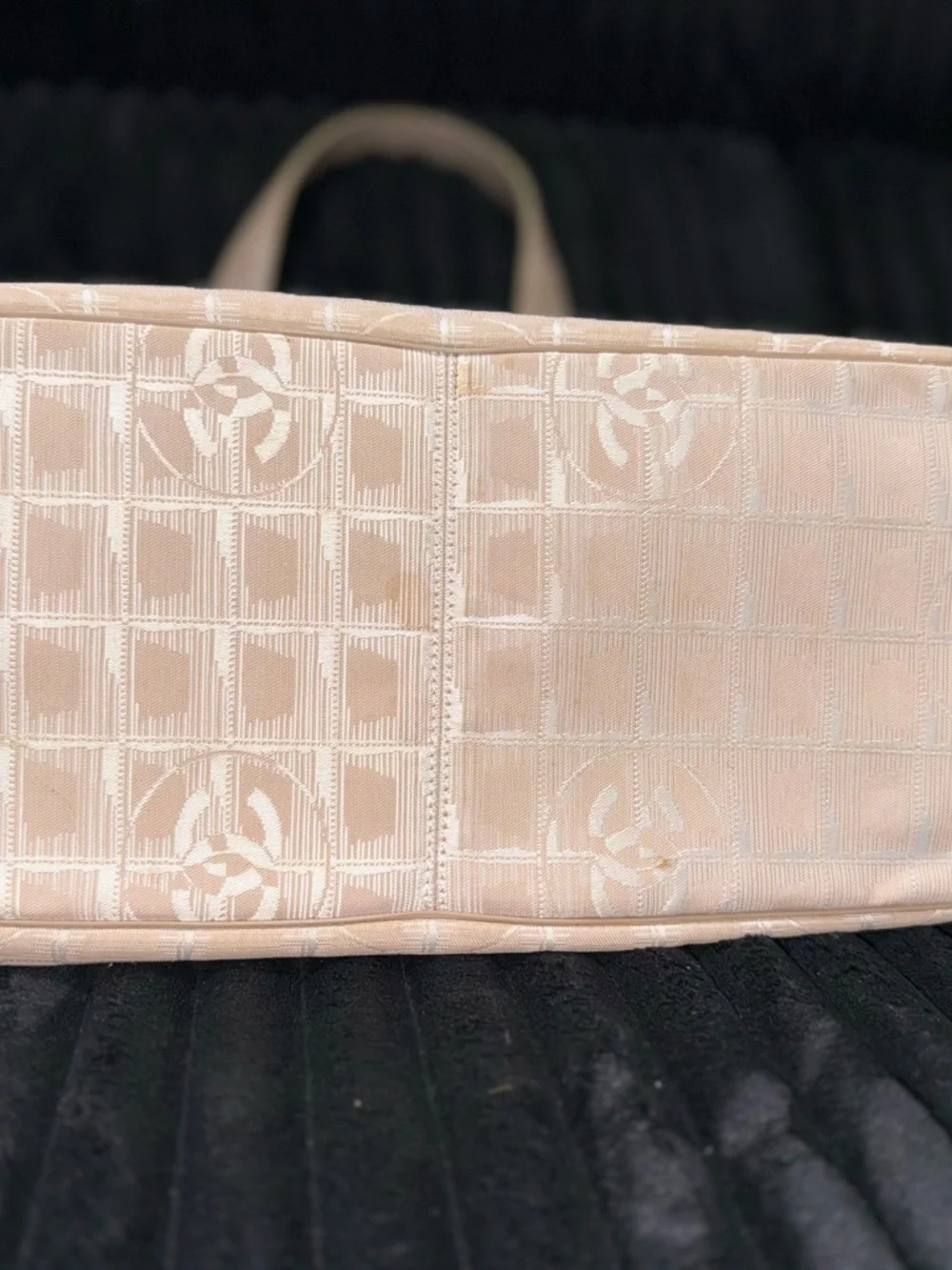 Chanel Beige Travel Tote Bag with COA - Picture 3 of 16